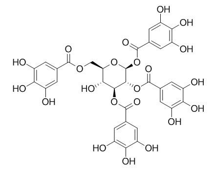 1,2,3,6-Tetragalloylglucose