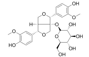 1-Hydroxypinoresinol 1-O-glucoside