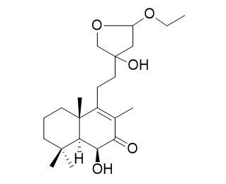 15,16-Epoxy-15-ethoxy-6beta,13-dihydroxylabd-8-en-7-one