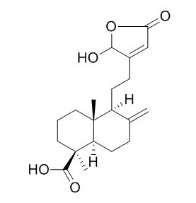 16-Hydroxy-8(17),13-labdadien-15,16-olid-19-oic acid