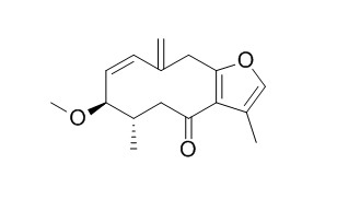 (1E)-3-methoxy-8,12-epoxygermacra-1,7,10,11-tetraen-6-one