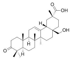 28-Hydroxy-3-oxoolean-12-en-29-oic acid