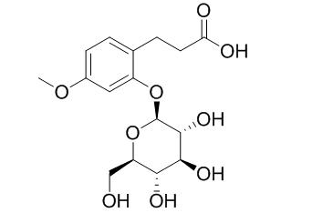 3-(2-Glucosyloxy-4-methoxyphenyl)propanoic acid