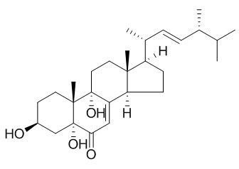 3,5,9-Trihydroxyergosta-7,22-dien-6-one