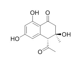 4-(trans)-Acetyl-3,6,8-trihydroxy-3-methyldihydronaphthalenone