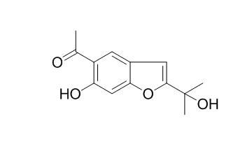 5-Acetyl-6-hydroxy-2-(1-hydroxy-1-methylethyl)benzofuran