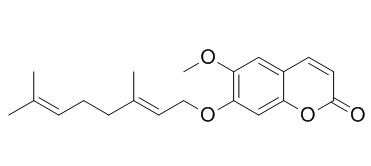 7-Geranyloxy-6-methoxycoumarin