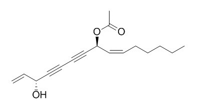 8-Acetoxypentadeca-1,9Z-diene-4,6-diyn-3-ol