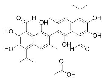 Acetate gossypol