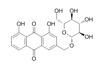 Aloe-emodin-3-(hydroxymethyl)-O-beta-D-glucopyranoside