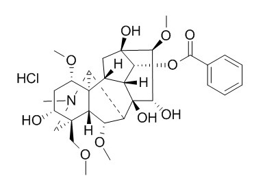 Benzoylmesaconine hydrochloride