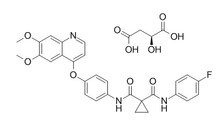 Cabozantinib malate (XL184)