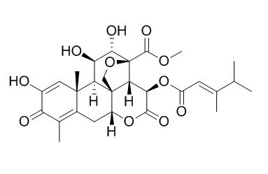 Dehydrobruceantin