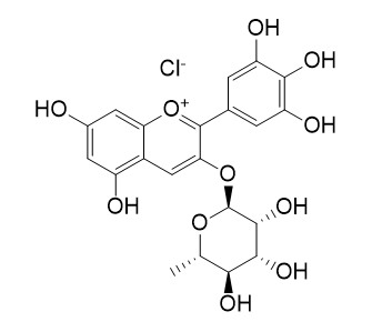 Delphinidin-3-O-rhamnoside chloride