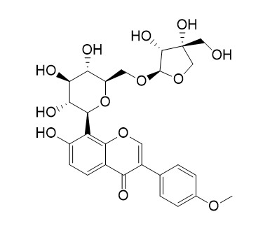 Formononetin-8-C-beta-D-apiofuranosyl-(1->6)-O-beta-D-glucopyranoside