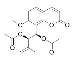 Murrangatin diacetate