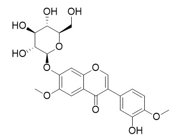 Odoratin-7-O-beta-D-glucopyranoside