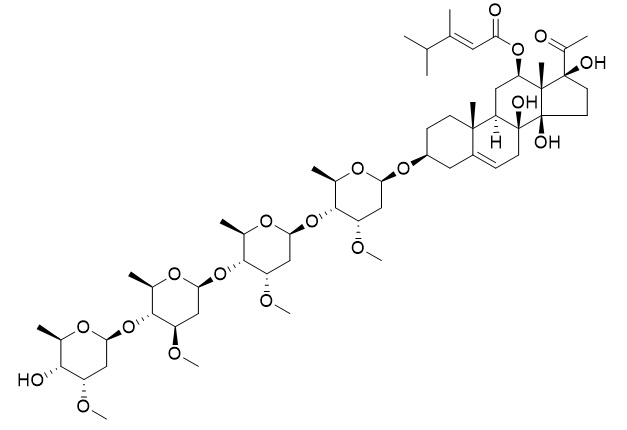 Otophylloside B 4'''-O-beta-D-cymaropyranoside