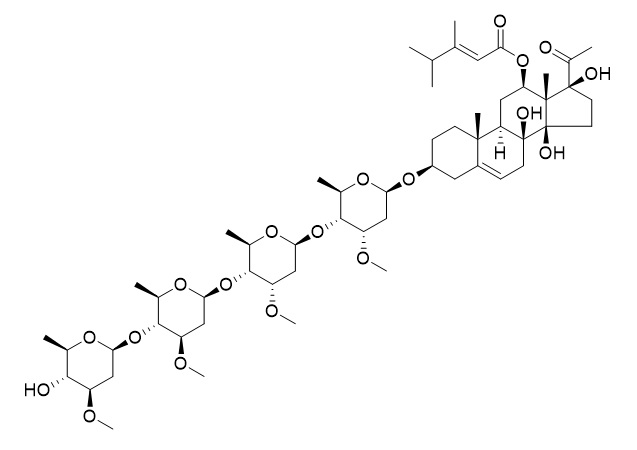 Otophylloside B 4'''-O-beta-D-oleandropyranoside