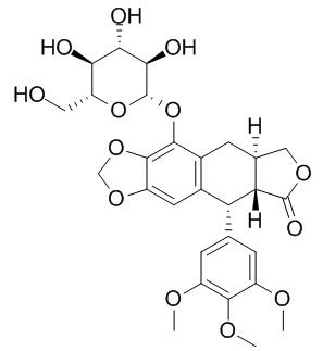 (-)-beta-Peltatin-5-O-beta-D-glucopyranoside