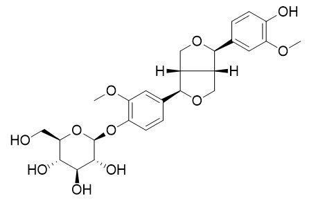 (-)-Pinoresinol 4-O-glucoside