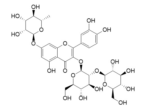 Quercetin 3-O-sophoroside-7-O-rhamnoside