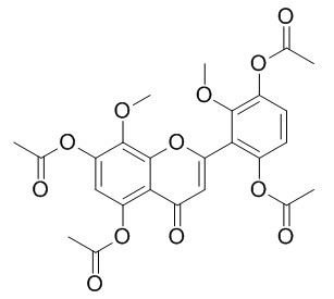 Viscidulin III tetraacetate