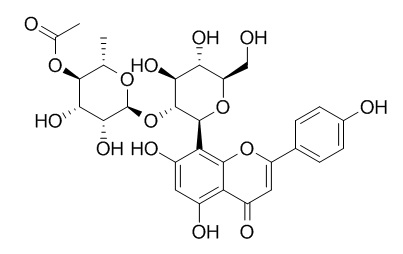 Vitexin 2''-O-(4'''-O-acetyl)rhamnoside