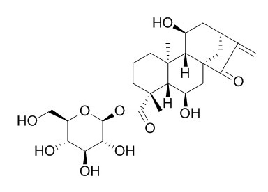 ent-6,11-Dihydroxy-15-oxo-16-kauren-19-oic acid beta-D-glucopyranosyl ester