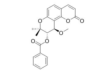 trans-3'-O-Benzoyl-4'-O-methylkhellactone